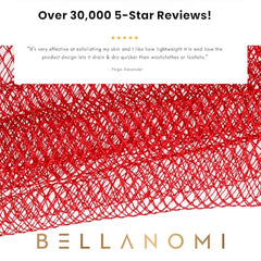 Bellanomi open-weave sponge dries quickly after use.