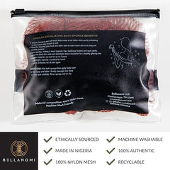 Bellanomi exfoliante de red para espalda facilita el alcance diario.