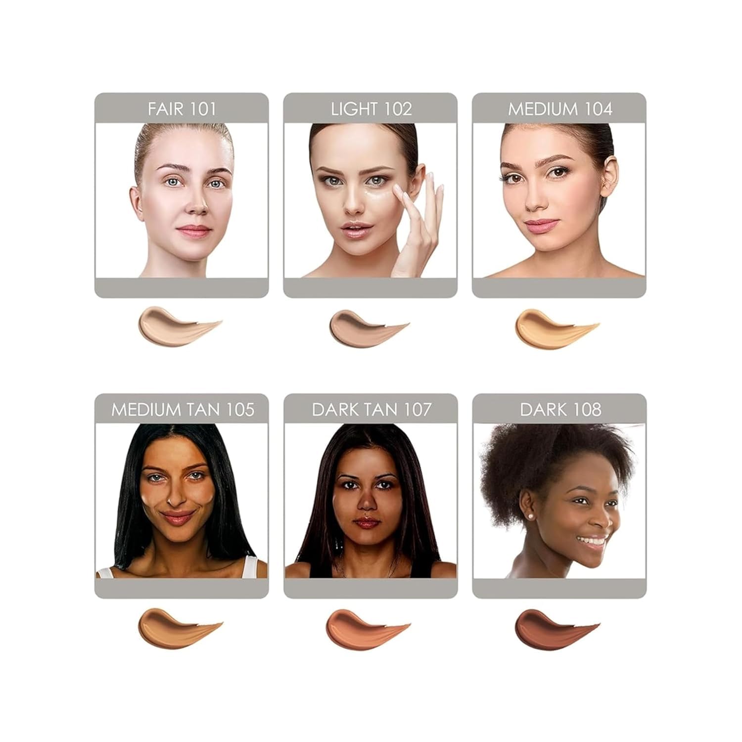 Bellaterra BB Cream Medium 104 concealer-effect swatch hints at hydration benefits