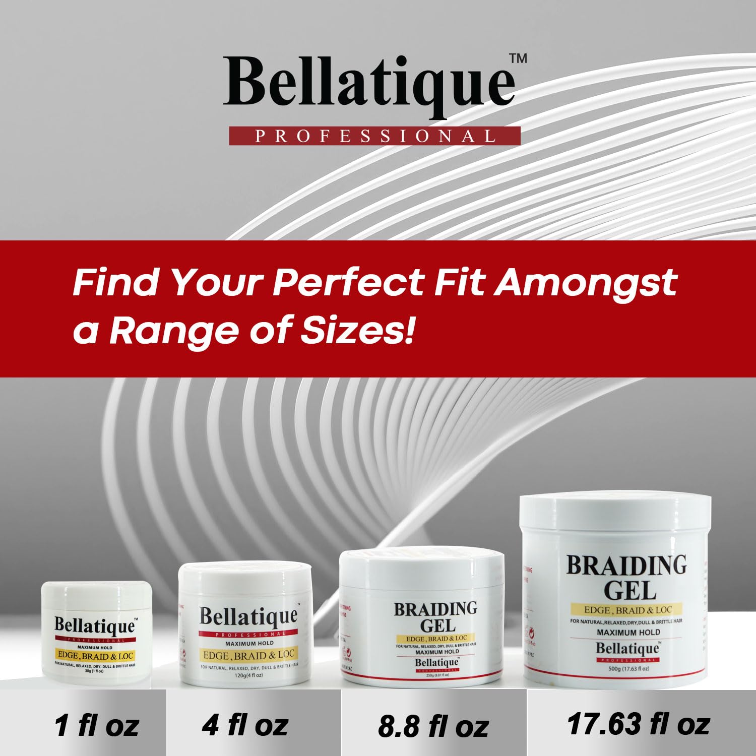 Bellatique Edge ofrece acabado uniforme para distintos estilos.