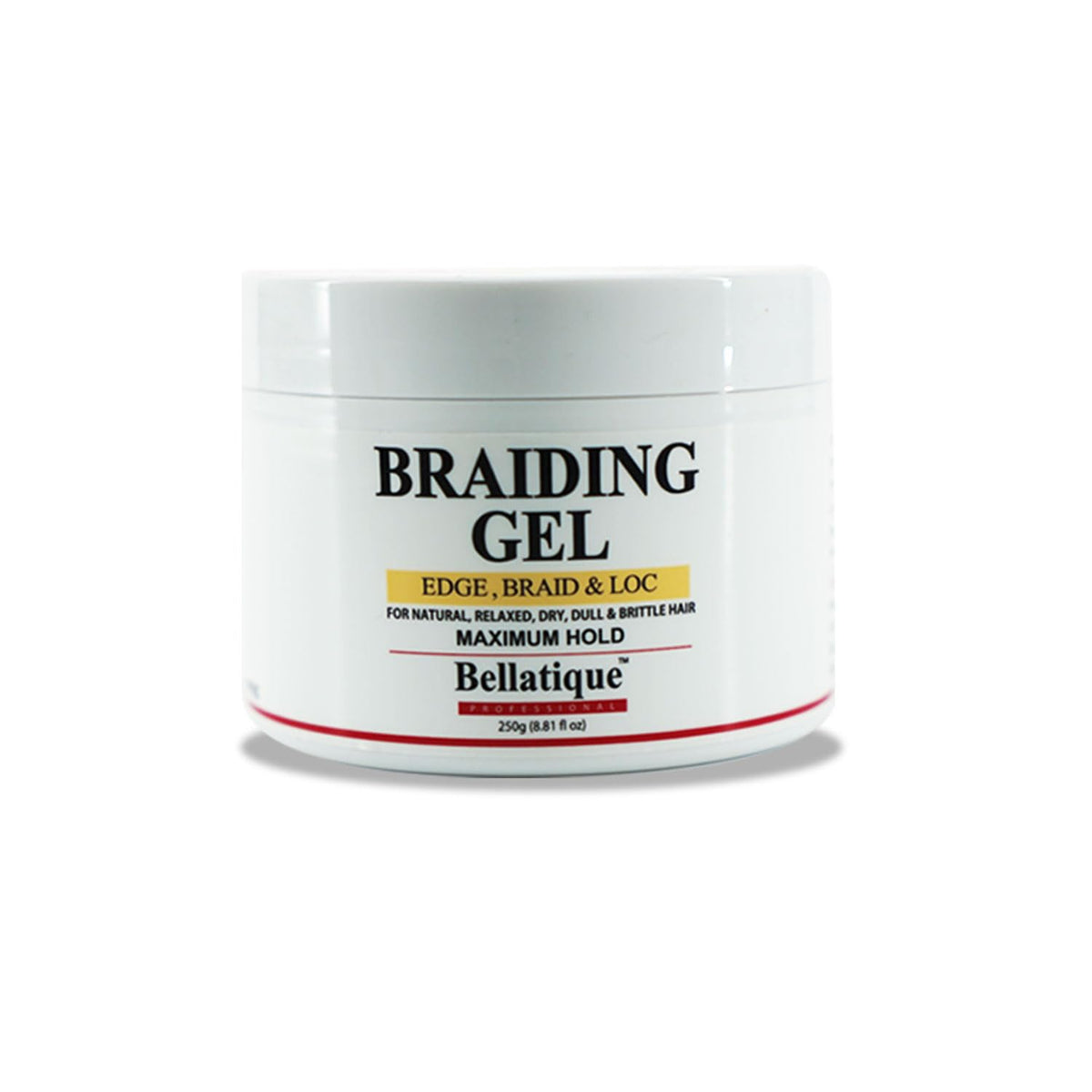 Bellatique Edge muestra textura cremosa para una aplicación suave y control preciso.