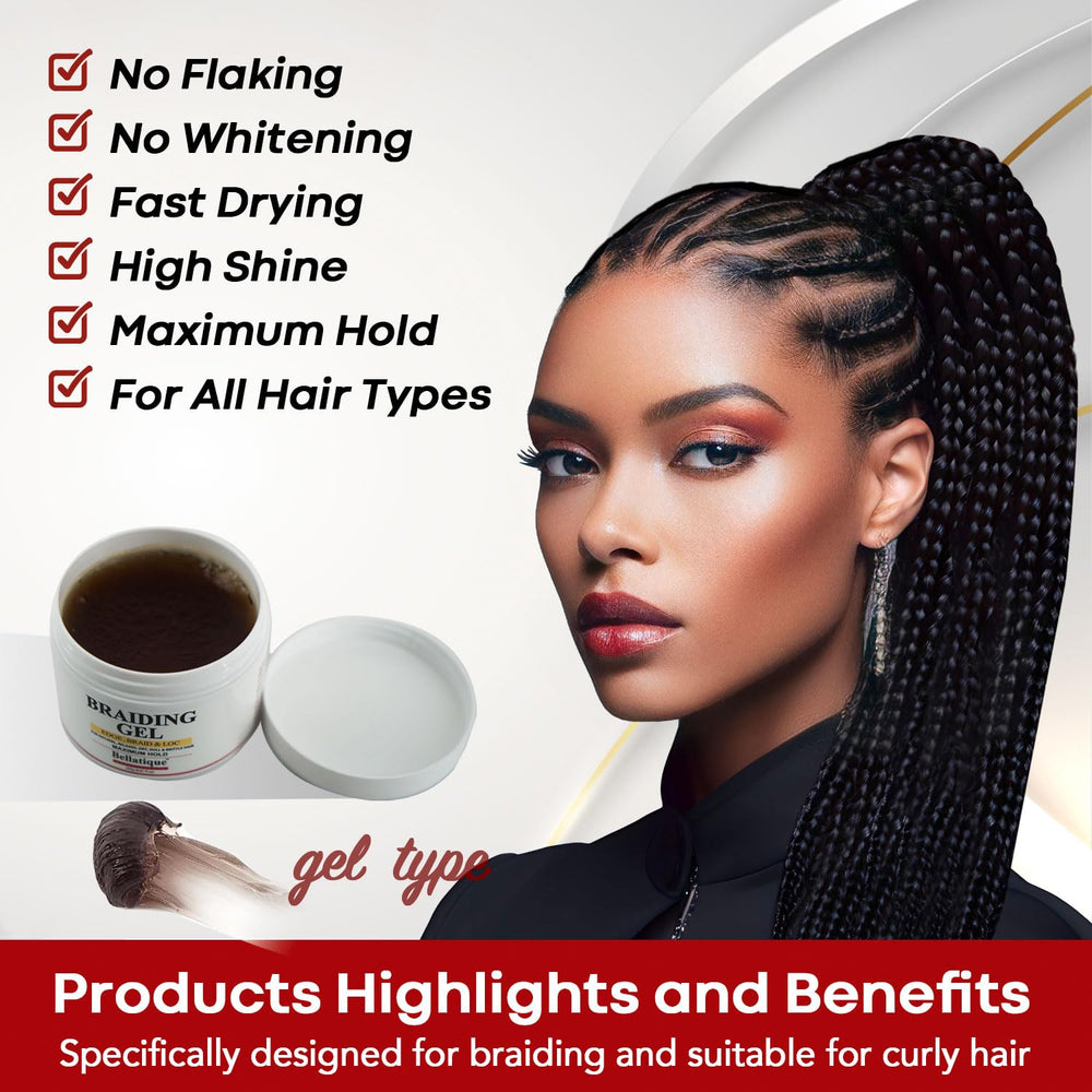 Bellatique Edge para trenzas y peinados con control.