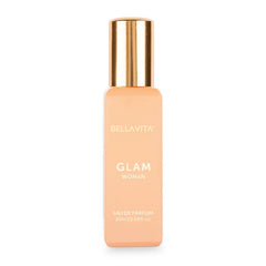 BellaVita Luxury GLAM eau de parfum bottle for travel and daily wear