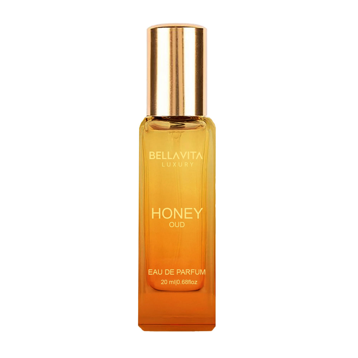 Bella Vita Honey Oud bottle, a unisex fragrance for daily wear