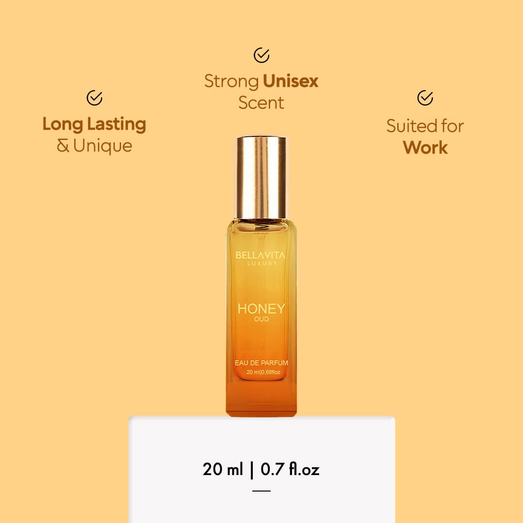 Heart notes of Oud, Rose, and Patchouli form a rich core