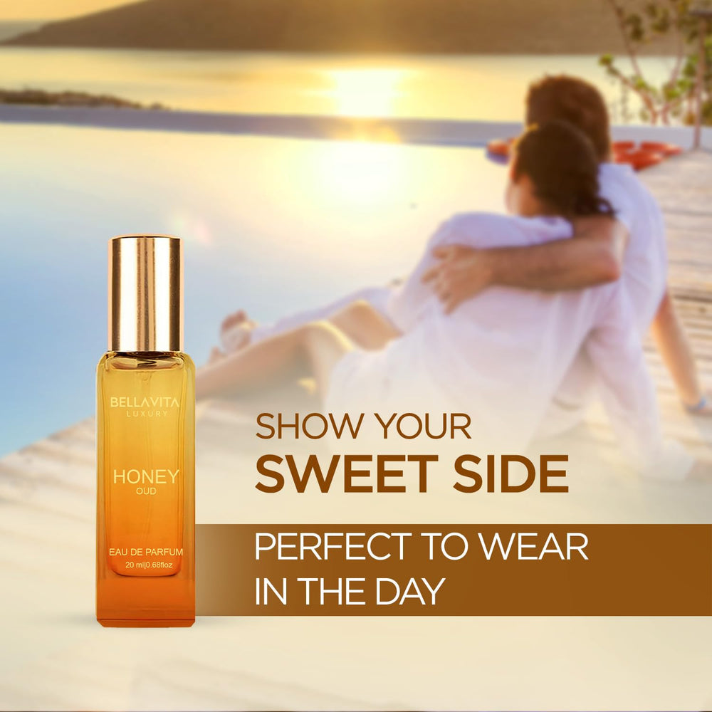 Mini bottle of Honey Oud, ideal pocket perfume