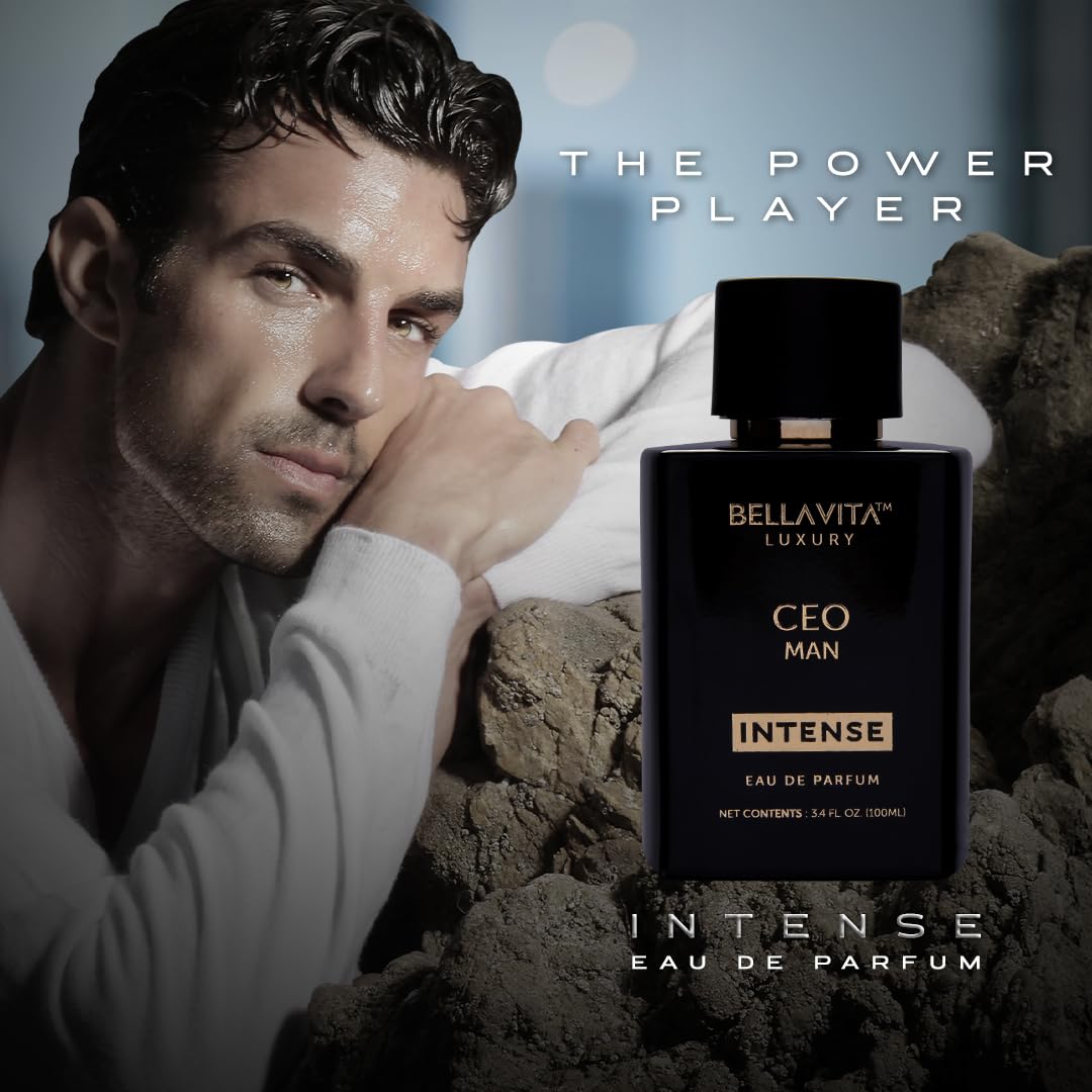 Bella Vita Luxury CEO Man Intense close-up of bergamot note for fresh scent.