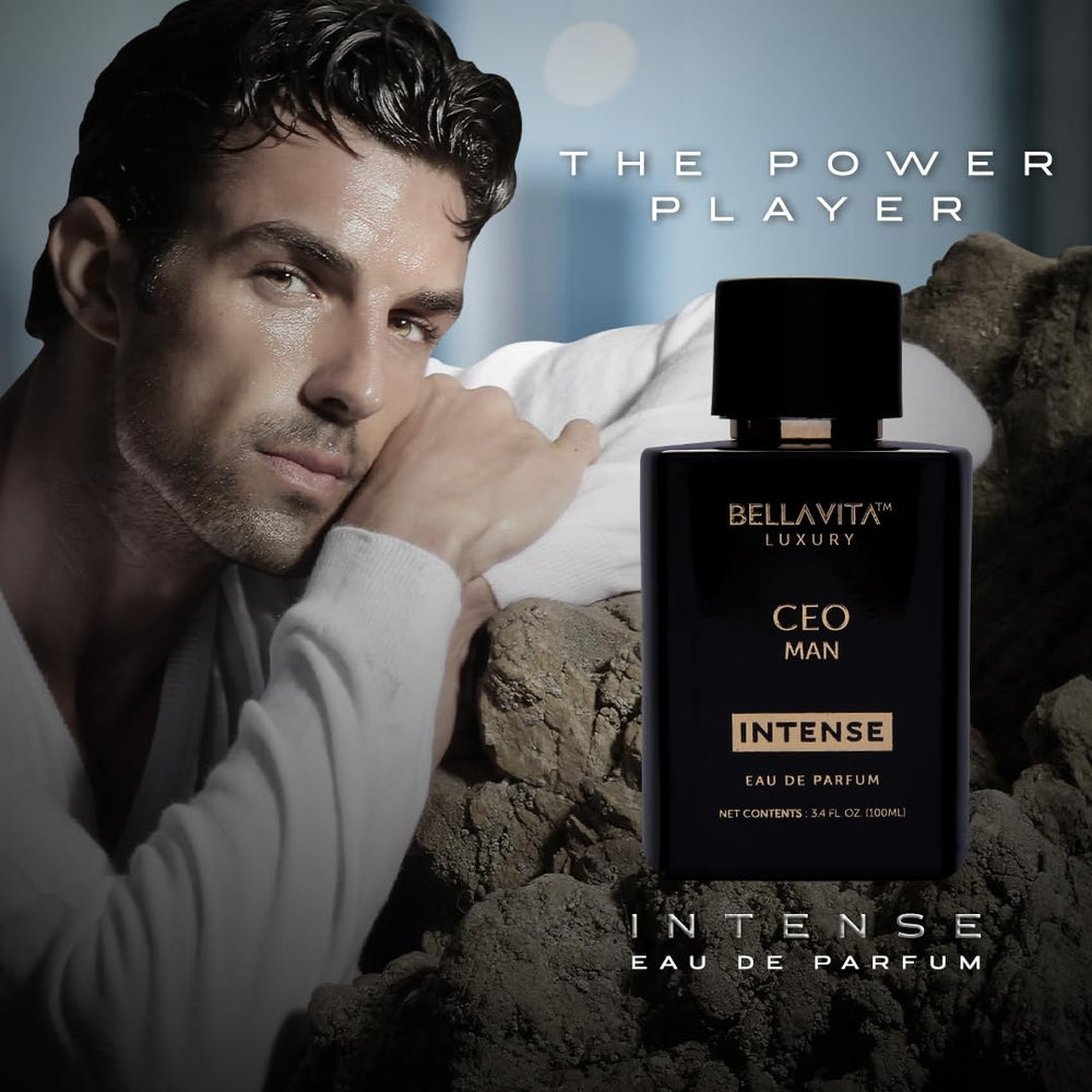 Bella Vita Luxury CEO Man Intense close-up of bergamot note for fresh scent.