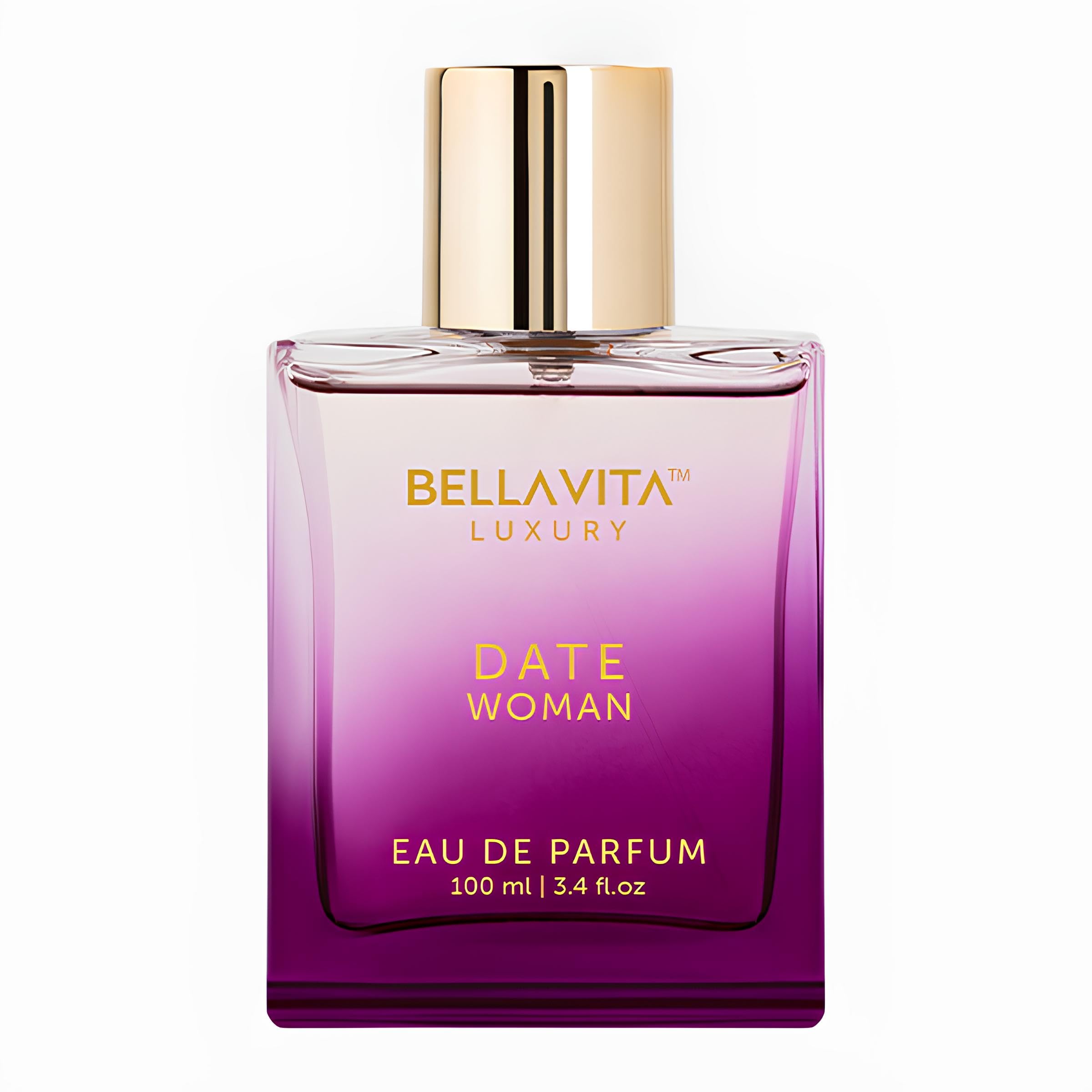 Bellavita Luxury Date EDP bottle front view for versatile daywear