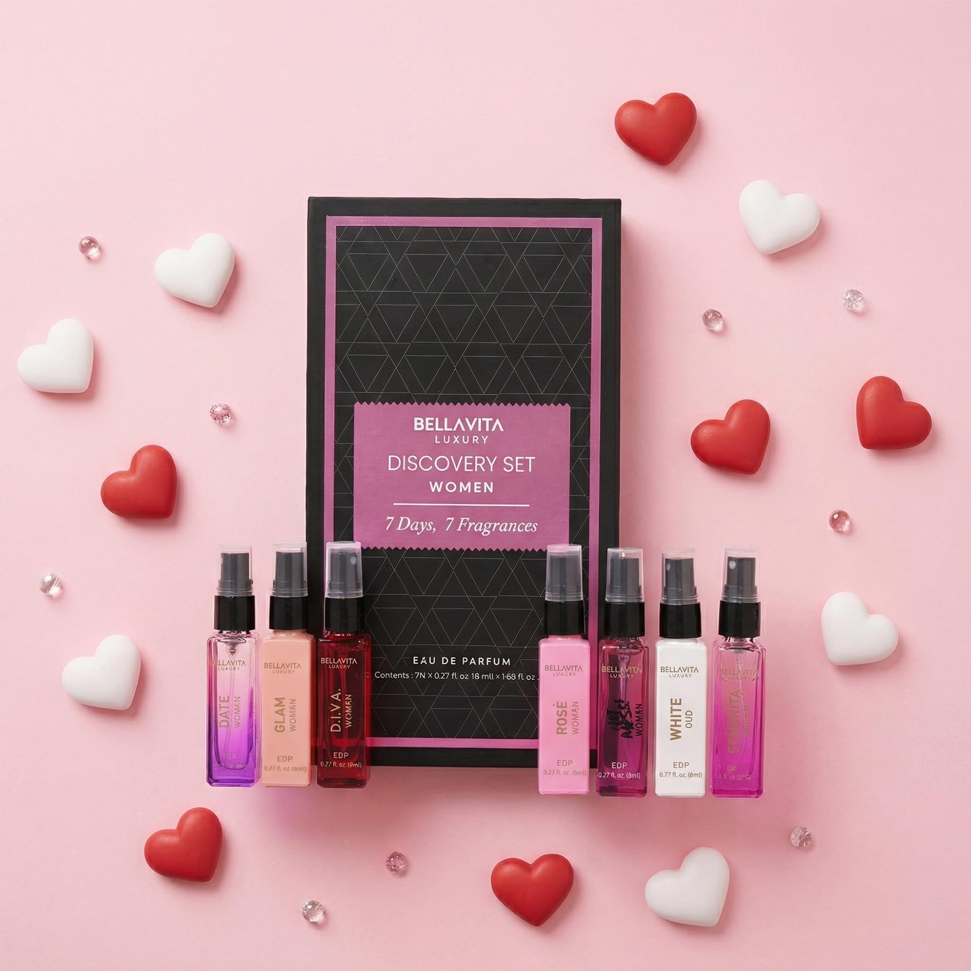 Bella Vita Luxury Bellavita Discovery Rose bottle fresh floral moments