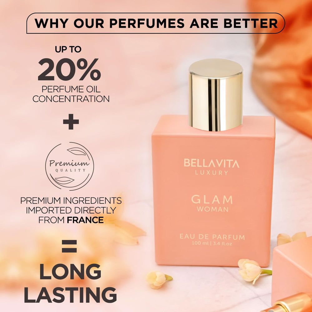 Bellavita Luxury Glam packaging box signals premium unboxing experience