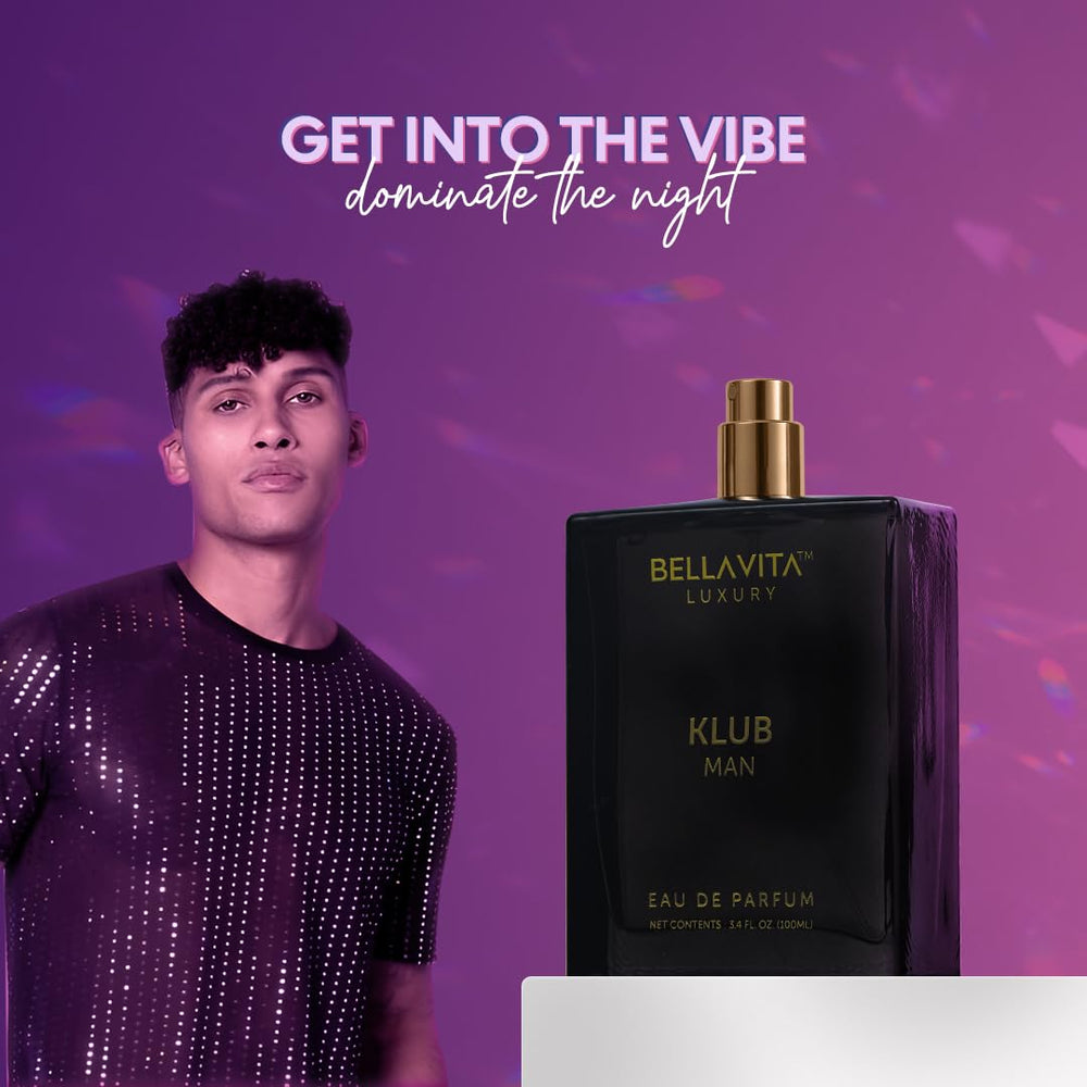 KLUB sleek bottle with premium packaging emphasizes luxury design.