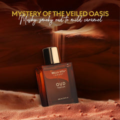 Bella Vita Luxury Oud EDP spray nozzle, easy application for lasting scent.