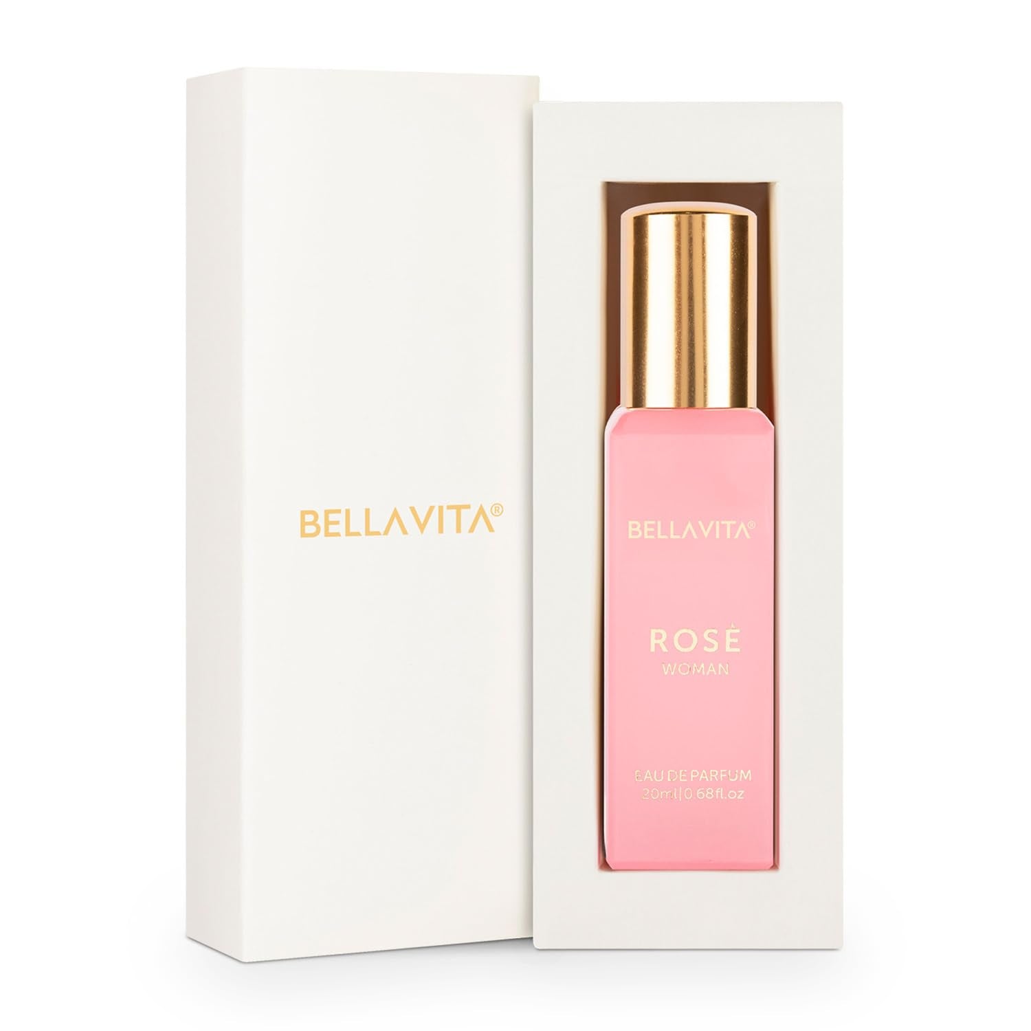 Bella Vita Luxury Rose EDP floral notes featuring rose and jasmine for everyday wear.