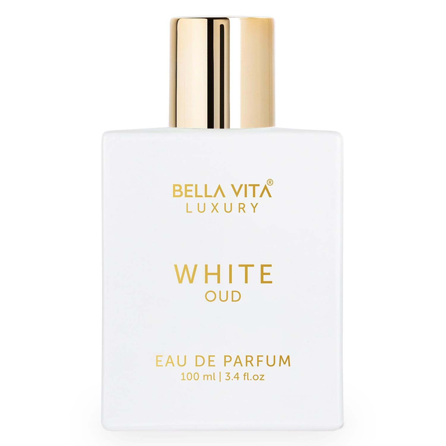 Bella Vita Luxury White Oud EDP bottle for refined daily wear.
