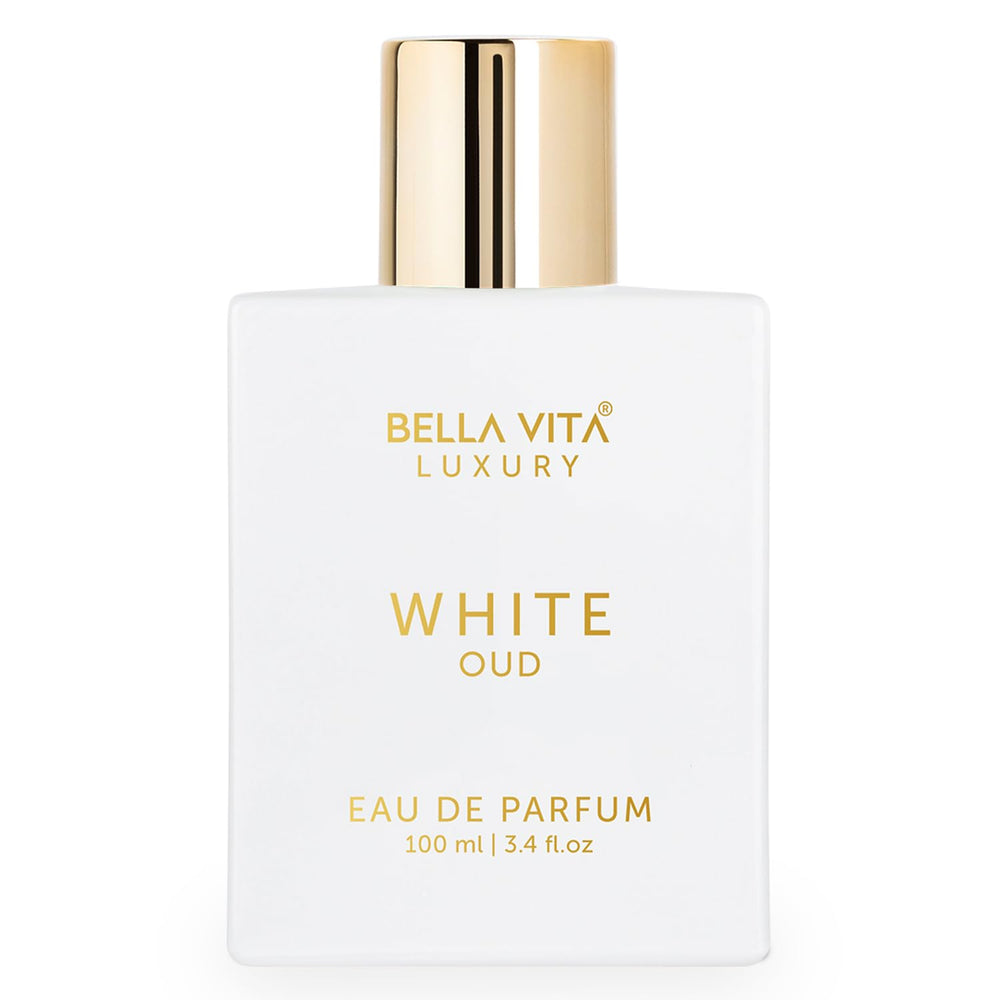 Bella Vita Luxury White Oud EDP bottle for refined daily wear.