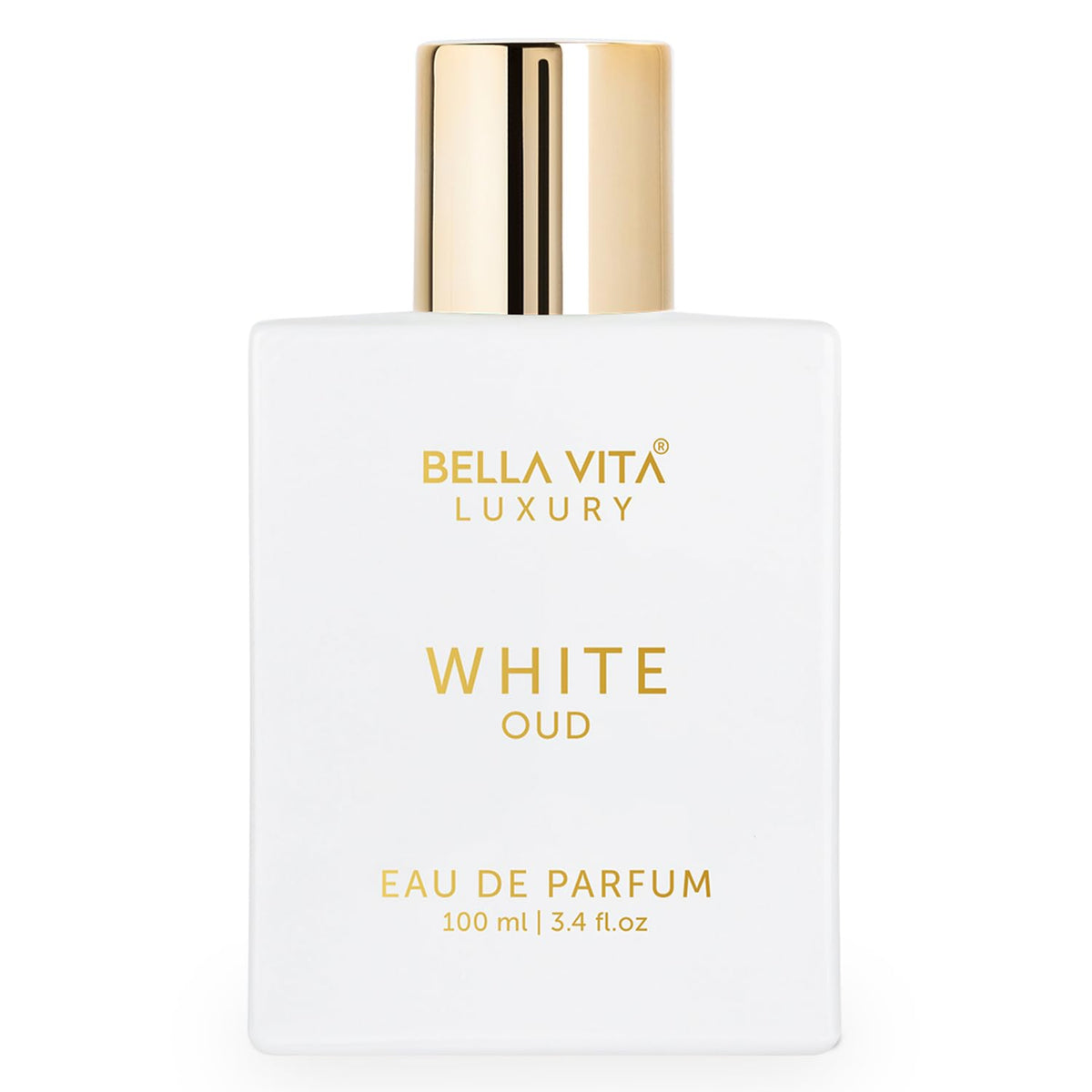 Bella Vita Luxury White Oud EDP bottle for refined daily wear.