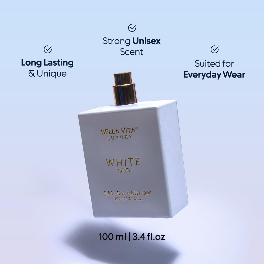 Bella Vita Luxury White Oud unisex fragrance suitable for all genders.