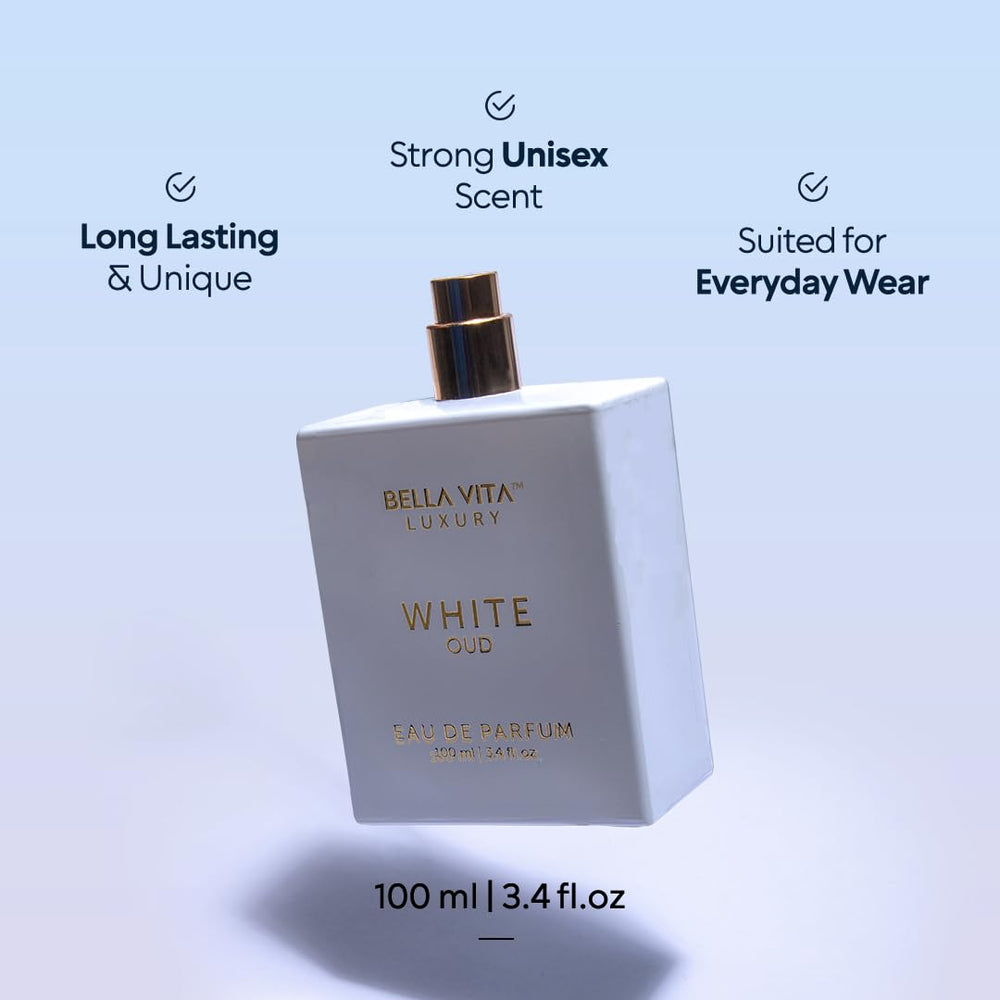 Bella Vita Luxury White Oud unisex fragrance suitable for all genders.
