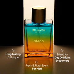 Bellavita Narco bergamot and jasmine notes spark a fresh opening.