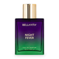 BELLAVITA Luxury Night Fever Unisex Perfume – Long-Lasting Eau de Parfum for Men and Women | Bergamot, Mandarin, Peach, Musk & Vanilla