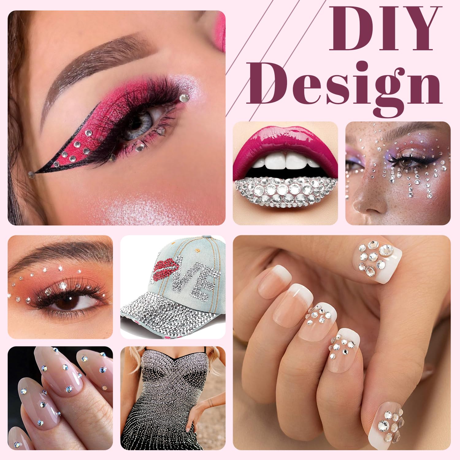 BELLEBOOST craft diamonds suitable for shoes cups and accessories.