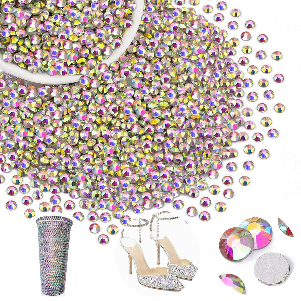 BELLEBOOST DIY craft rhinestones enable gradient effects on art projects.