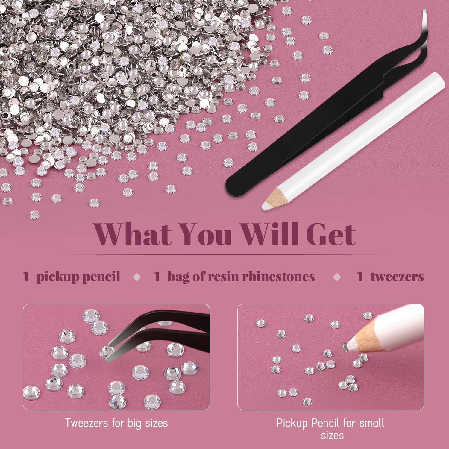 BELLEBOOST rhinestones for large area designs on fabric, cups, and decor.