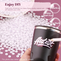 BELLEBOOST flatback rhinestones ready for adhesive in nail art