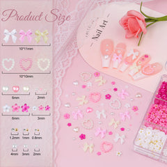 BELLEBOOST flores 3D para uñas, acabado suave y elegante