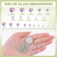 BELLEBOOST Glass rhinestones deliver vibrant color for tumblers and mugs.