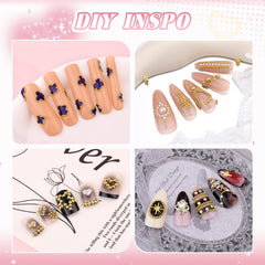 BELLEBOOST stainless steel beads provide durable, hypoallergenic sparkle for natural or artificial nails.