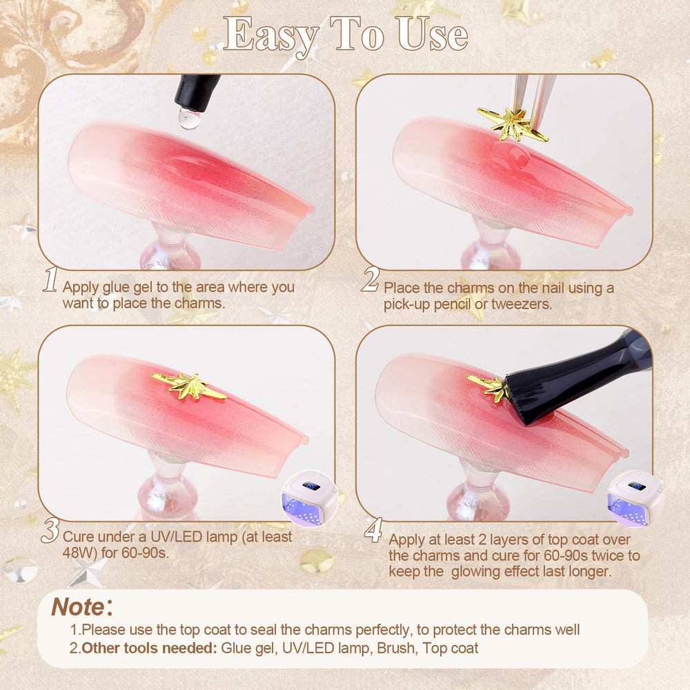 BELLEBOOST multi-use nail art decorations for creative styling