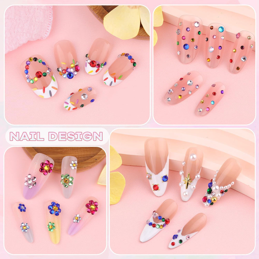 BELLEBOOST nail art ideas showcase gems in action for reference.