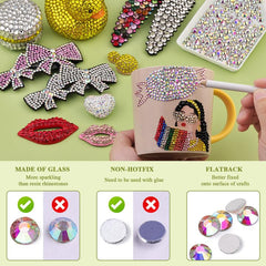 BELLEBOOST Nail art rhinestones provide versatile bling for 3D embellishments.