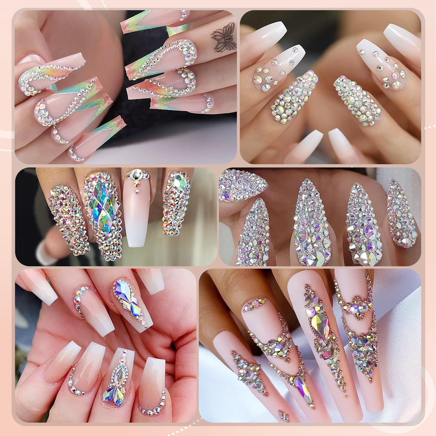 BELLEBOOST Nail Art Kit Packaging and accessories overview.