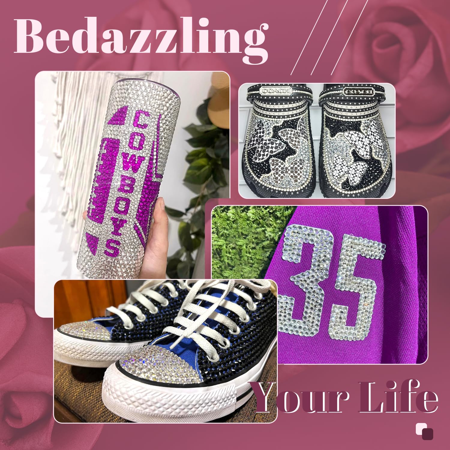 BELLEBOOST nail art rhinestones for sparkling manicures.
