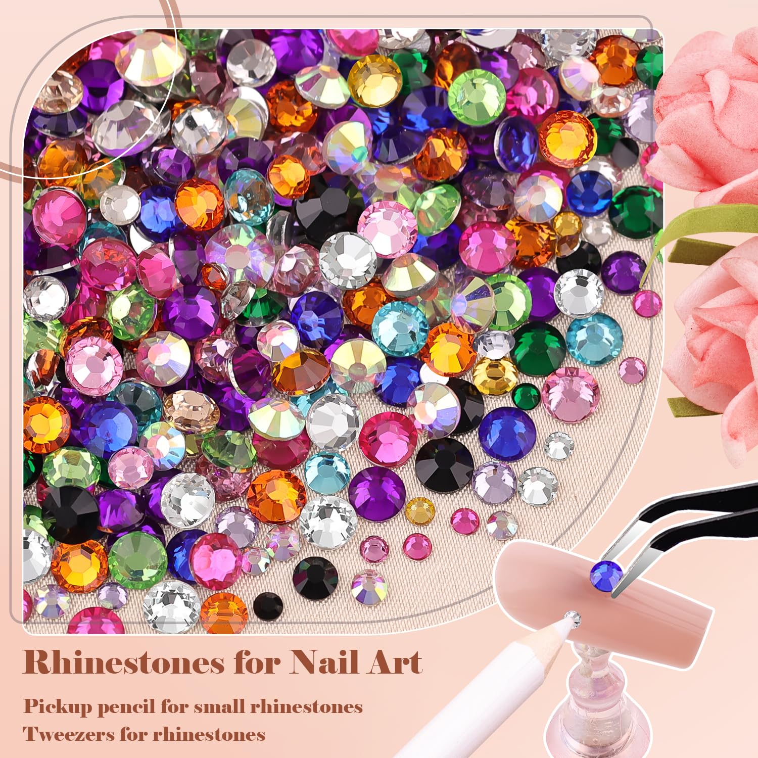 BELLEBOOST Picker Pencil helps pick and place stones easily.