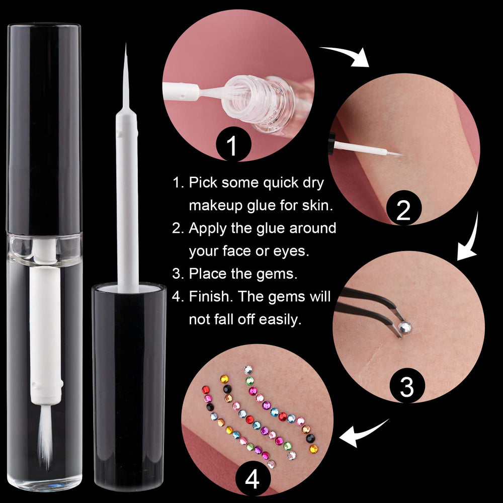 BELLEBOOST picker pencil helps pick up tiny rhinestones with precision.