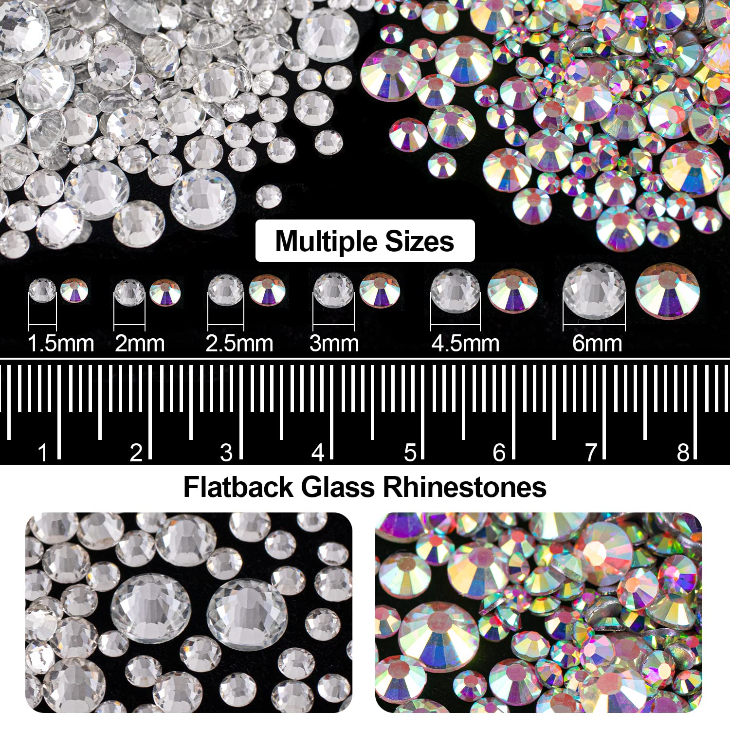 BELLEBOOST quick-dry glue secures rhinestones for long-lasting wear.