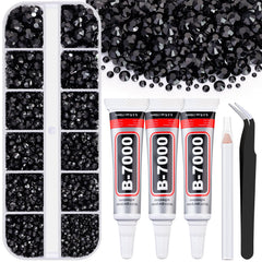 BELLEBOOST resin rhinestones box for versatile crafts and DIY sparkle.