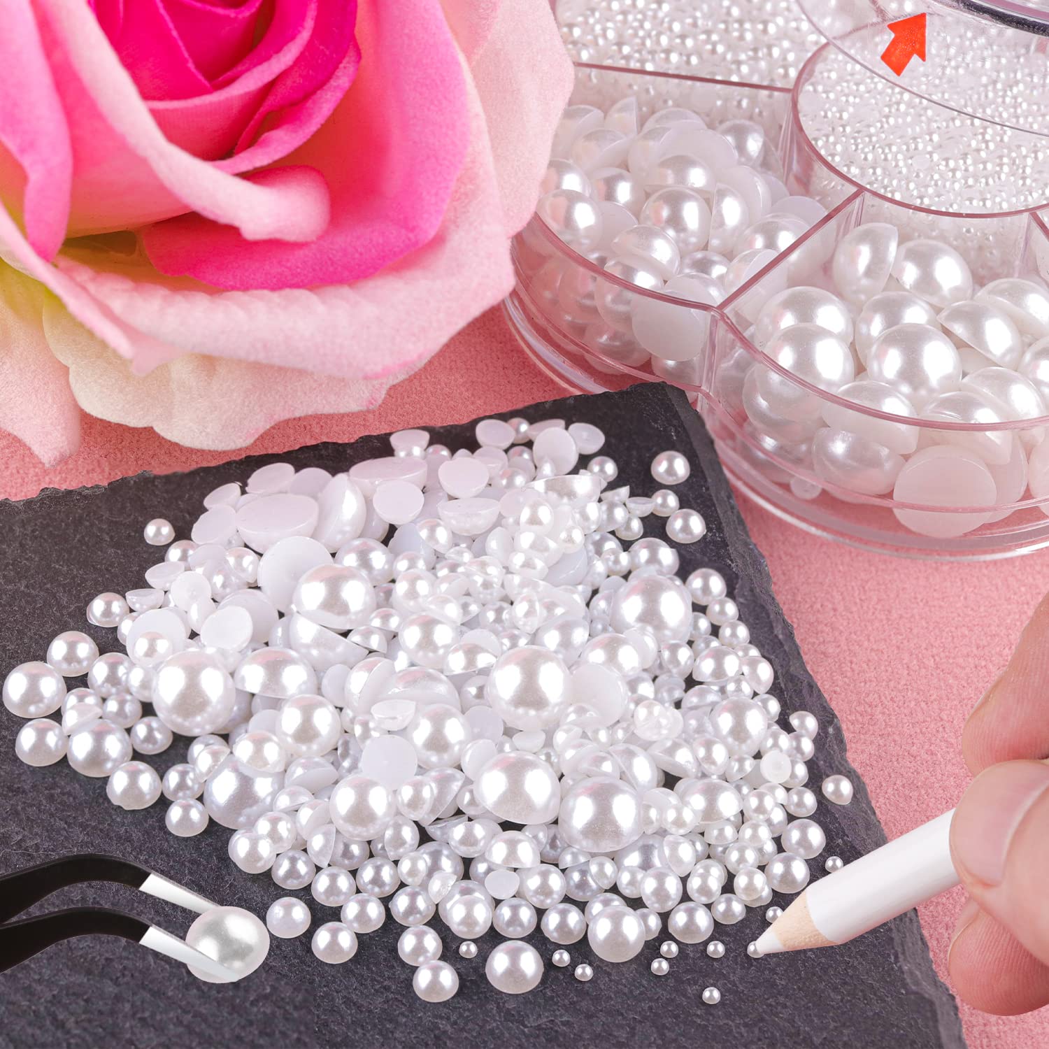 BELLEBOOST rhinestone pickup pencil for precise placement of small crystals
