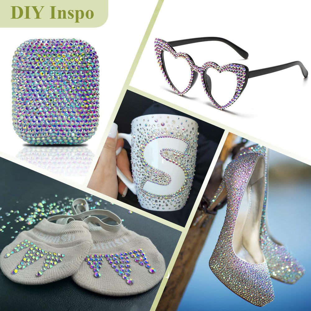 BELLEBOOST Shoe embellishment rhinestones create eye-catching accents on sneakers.
