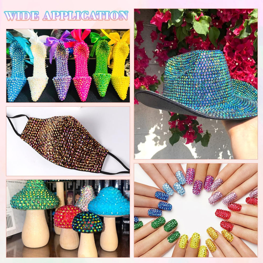BELLEBOOST gems for crafting on mugs, phones, bags, and clothing.