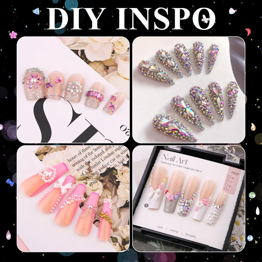 BELLEBOOST pickup pencil and tweezers for precise nail art placement