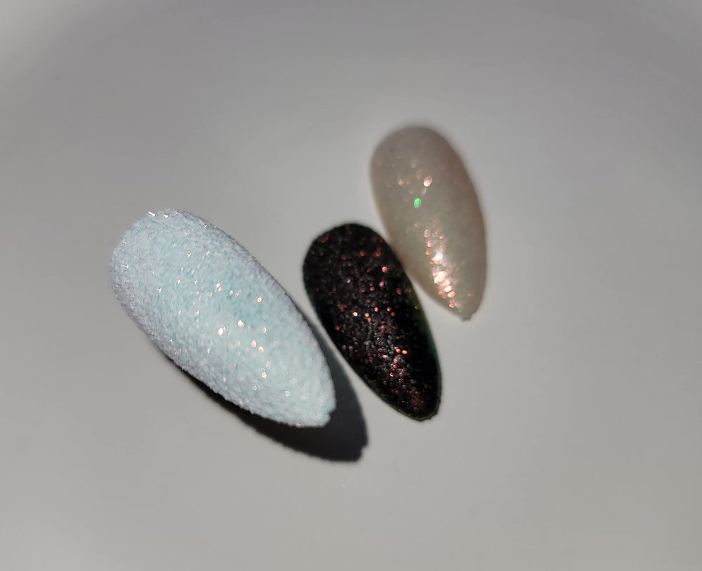 Bellecrey polvo de color para uñas con efecto iridiscente para proyectos caseros