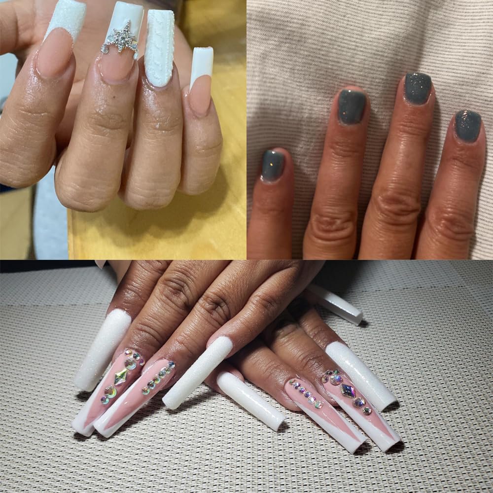 Bellecrey polvo holográfico para uñas con efecto diamante