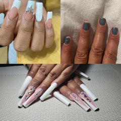 Bellecrey polvo holográfico para uñas con efecto diamante