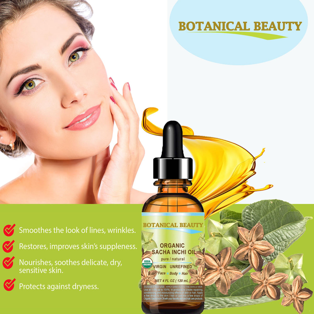 Aceite de Sacha Inchi para labios, humecta labios resecos.