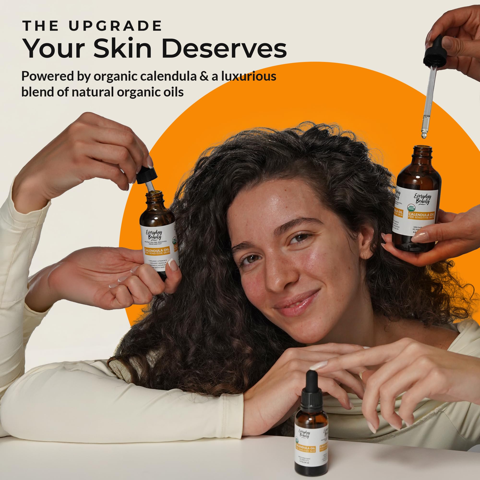 Hidratación Belleza Diaria Calendula Aceite para piel sensible: mantiene barrera natural